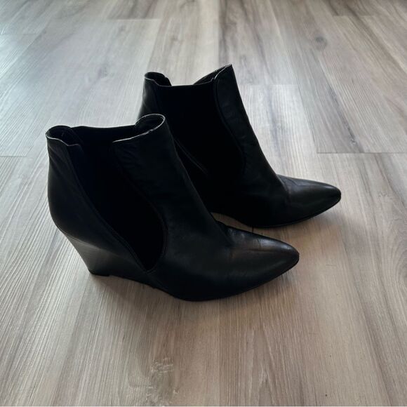 Stuart Weitzman Black Ankle Boots - Picture 6 of 6